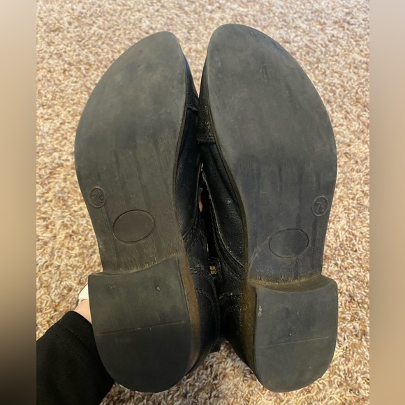 5/$20! Black Faux Leather Laced Boots from Target - Picture 5 of 5